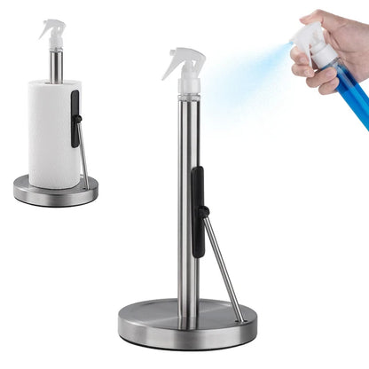 2 in 1 Stainless paper towel holder