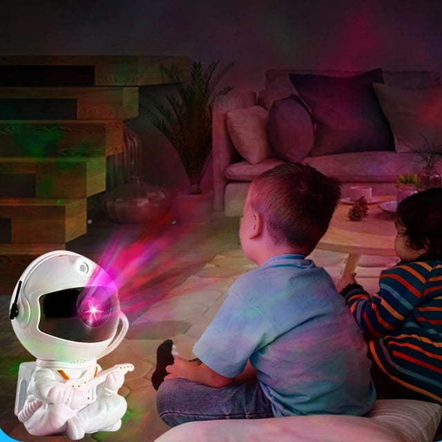 Astronaut light projector