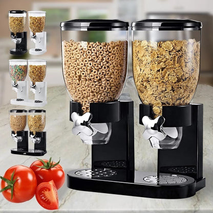 Double cereal dispenser