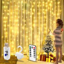 Christmas remote control curtain lights