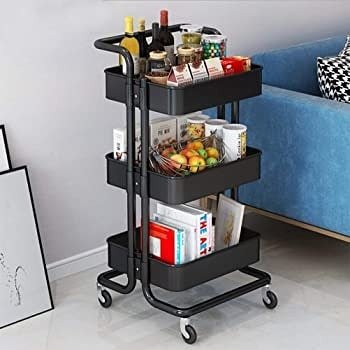 3 TIER MOVABLE TROLLEY