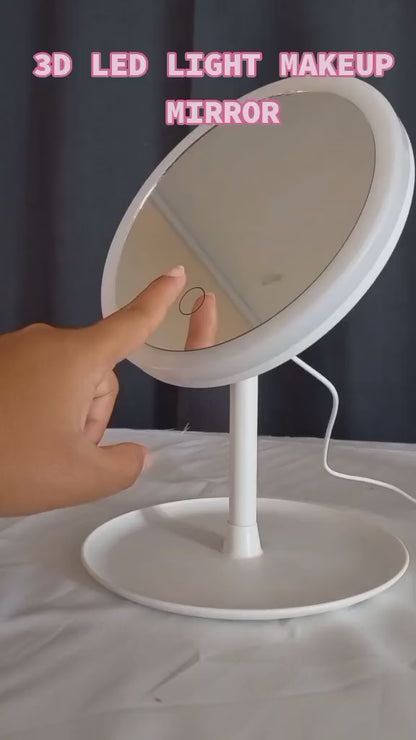 Smart Touch Led Light  Portable mirror