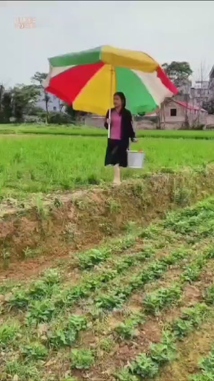 Practical umbrella hat