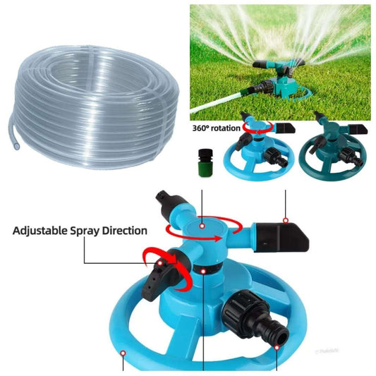 120ft hose pipe with water sprinkler - MASTER SUPPLIES