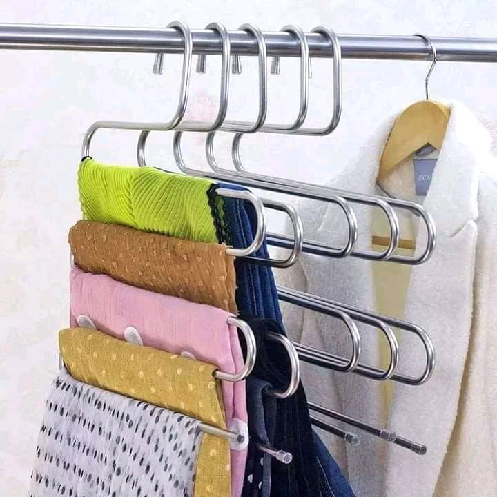 Stainless steel trouser organiser - Master Supplies