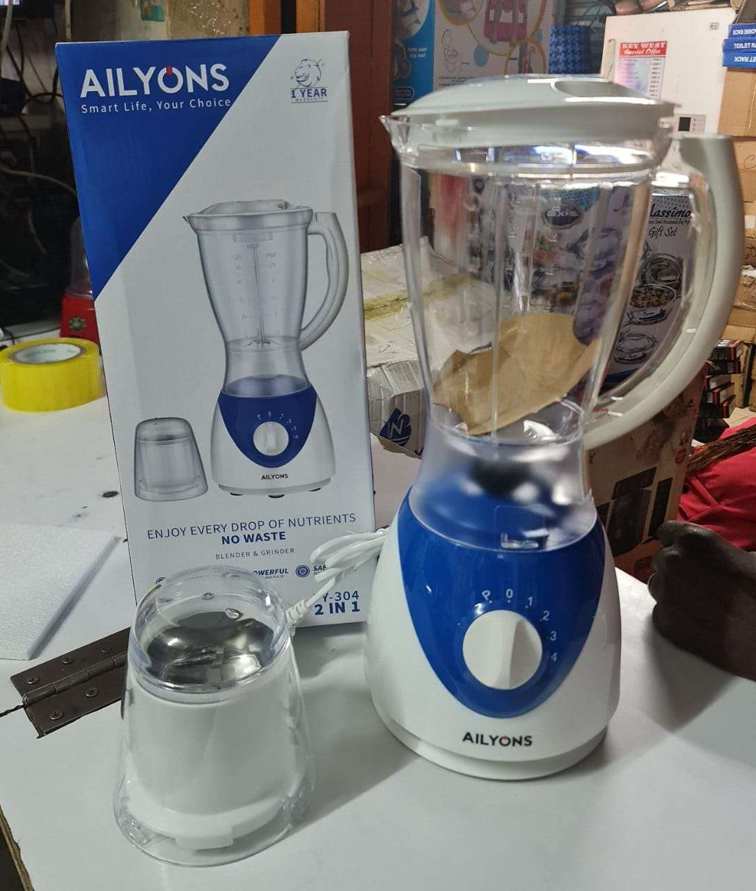 2 in 1 ailyons blender - MASTER SUPPLIES