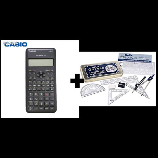 2 in 1 Combo Scientific Calculator and Set