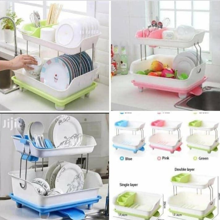 2 TIER DISH RACK - Master Supplies