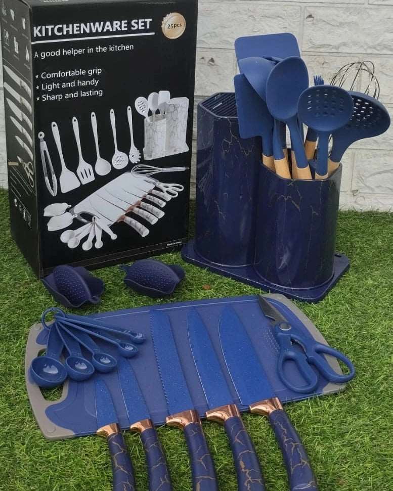 25PCS Silicone Kitchen Utensil Set - MASTER SUPPLIES