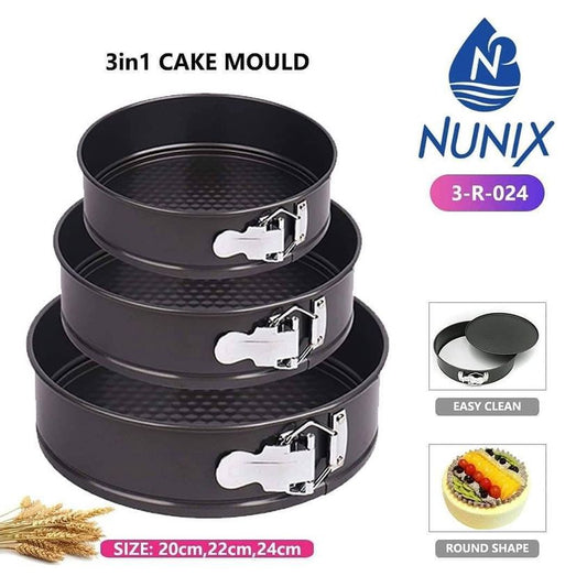 3 in 1 cake mould - Master Supplies