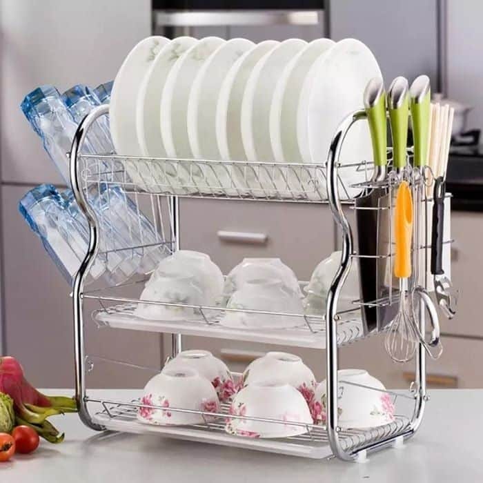 3 TIER DISH RACK - Master Supplies