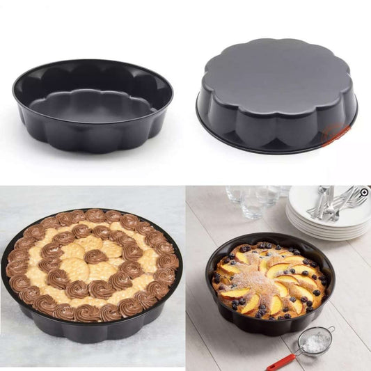 30cm wavy Nonstick baking tin