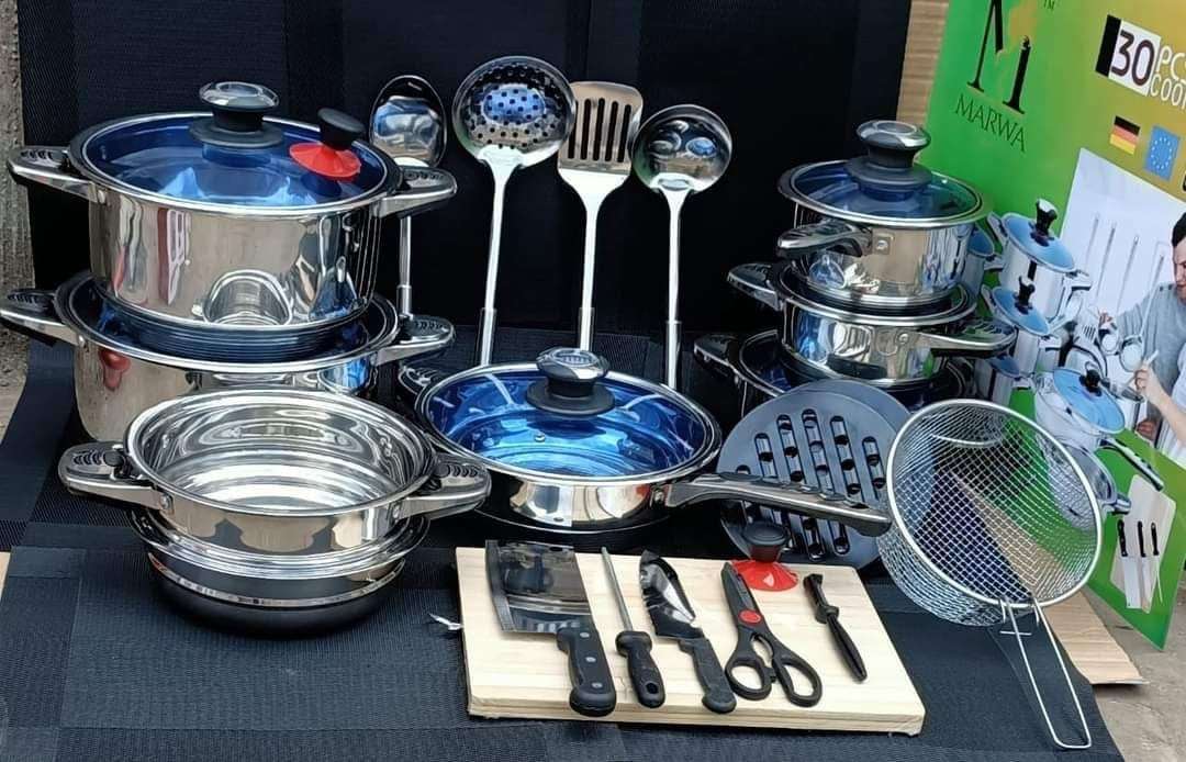 30pcs marwa Germany Cookware - MASTER SUPPLIES