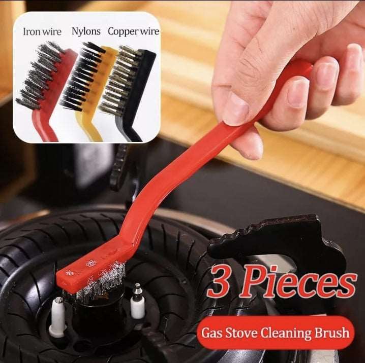 3Pcs Cleaning Brushes - MASTER SUPPLIES