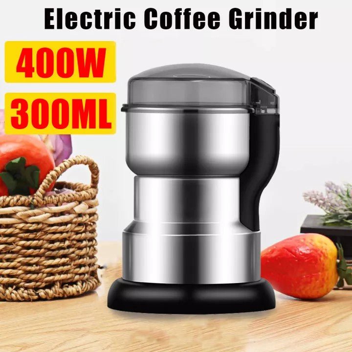 400W Stainless Electric Coffee Grinder - MASTER SUPPLIES