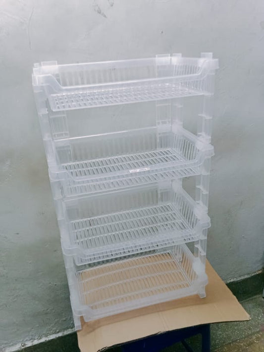 4Tier Multipurpose Clear Organizer - MASTER SUPPLIES