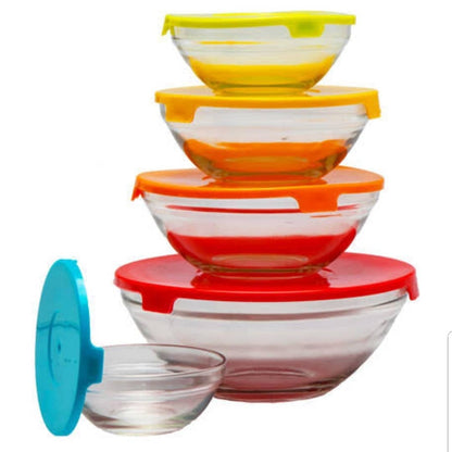 5 GLASS BOWL SET - MASTER SUPPLIES