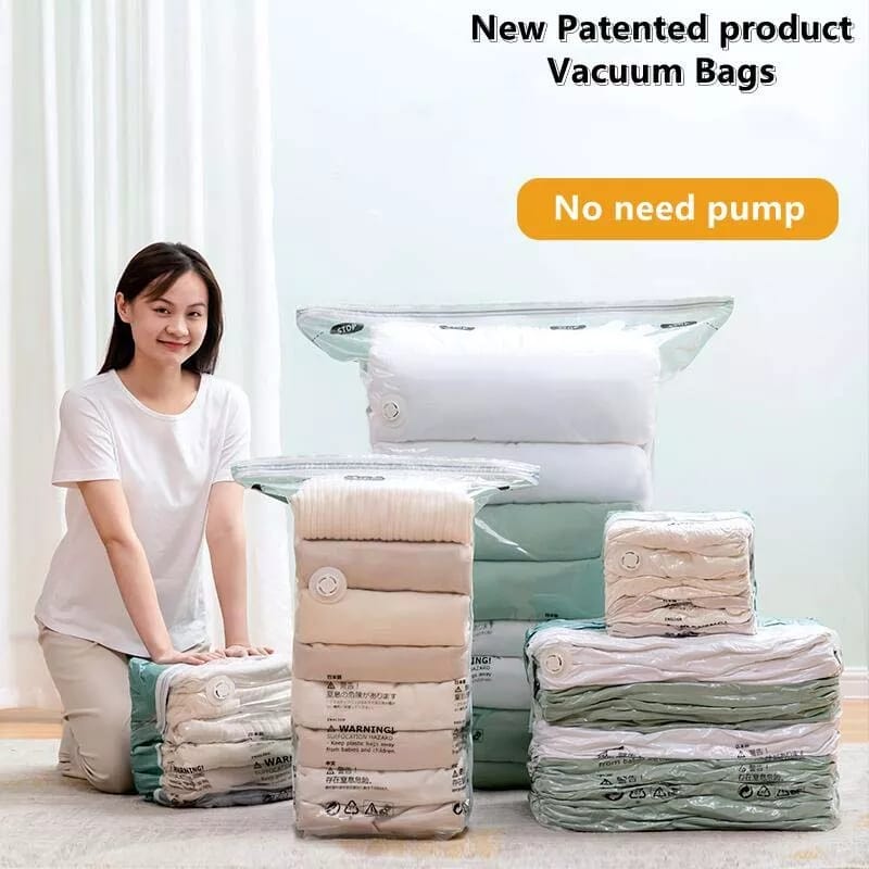 5pcs set Vacuum Clothes Storage Bags - MASTER SUPPLIES