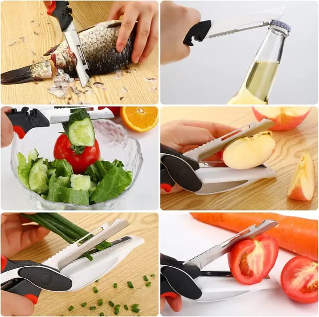 6 in1 MULTI-FUNCTIONAL KITCHEN SCISSORS - MASTER SUPPLIES