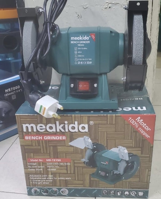 6" meakida bench grinder - MASTER SUPPLIES