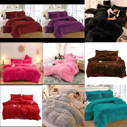 6 pcs velvet fluffy duvet set - MASTER SUPPLIES