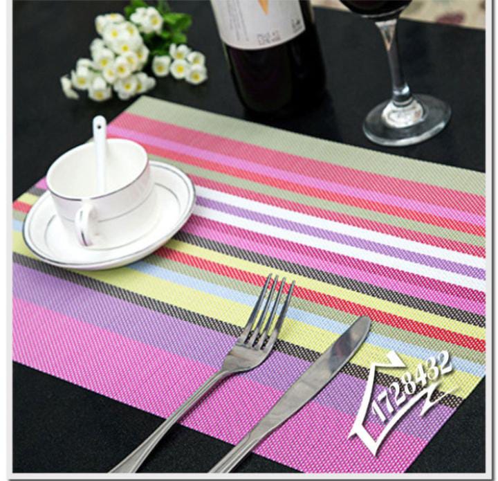 6 PVC TABLE mats - MASTER SUPPLIES