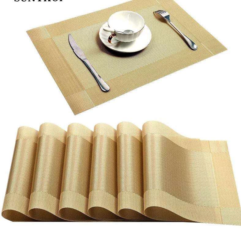 6pcs table mats + one table runner - MASTER SUPPLIES