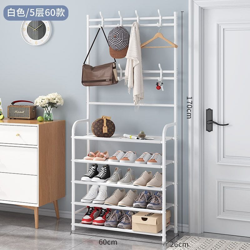 Strong metallic 5 layer multipurpose clothe rack