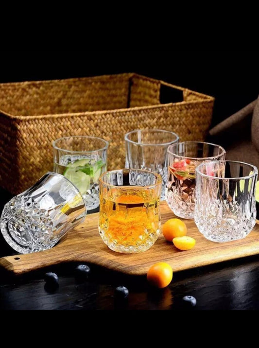 WHISKEY 6PC WATER GLASS