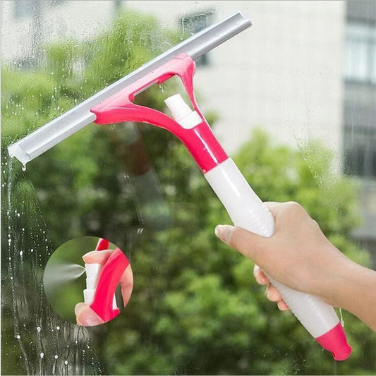 Window cleaner with sprayer