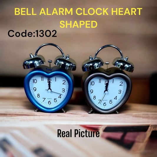 Alarm Clock Heart Shaped(1 pc) - MASTER SUPPLIES