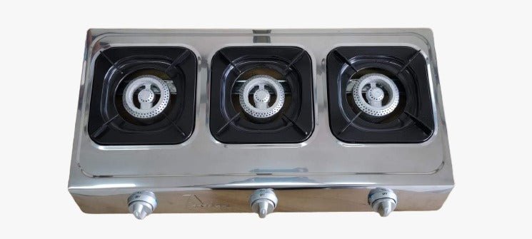 Amaze stainless steel 3 burner cooker - MASTER SUPPLIES