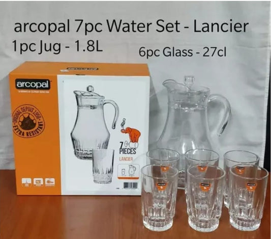 Arcopal Lancier 7Pc Water set - MASTER SUPPLIES