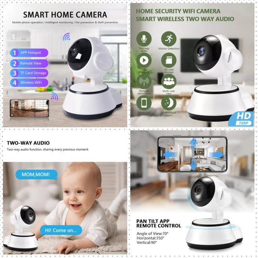 Baby monitor mini pan/tilt wifi IP camera - MASTER SUPPLIES