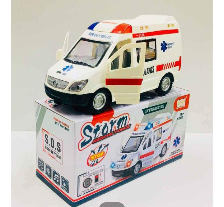 battery operated ambulance toy - MASTER SUPPLIES