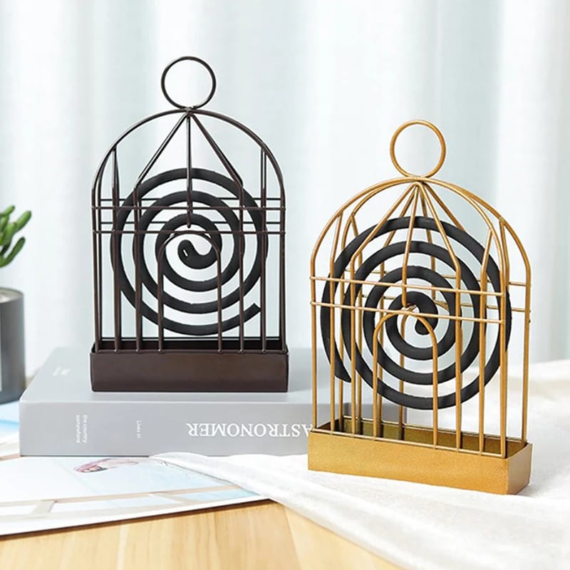 Birdcage Mosquito coil Holder(1 pc) - MASTER SUPPLIES