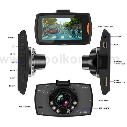 CAR DASH CAMS WITH FREE MEMORY CARD - MASTER SUPPLIES