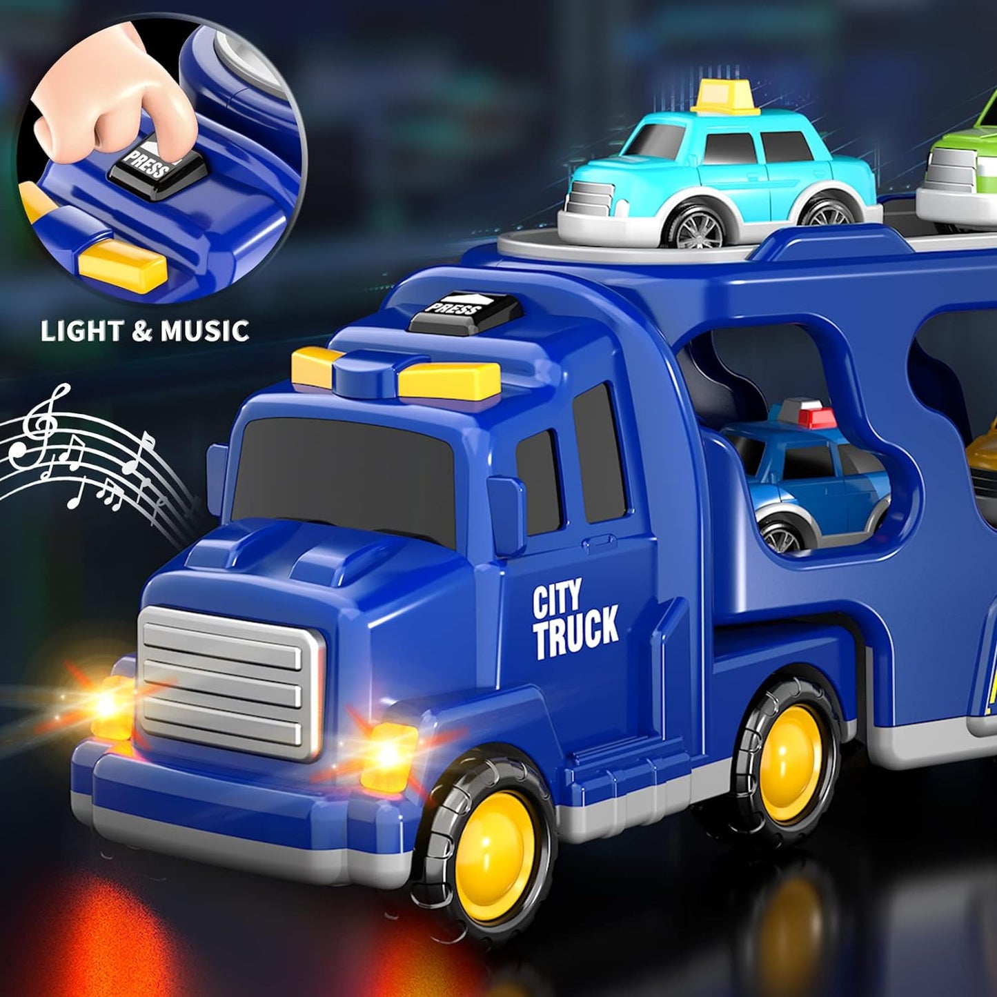 City truck toy set - MASTER SUPPLIES