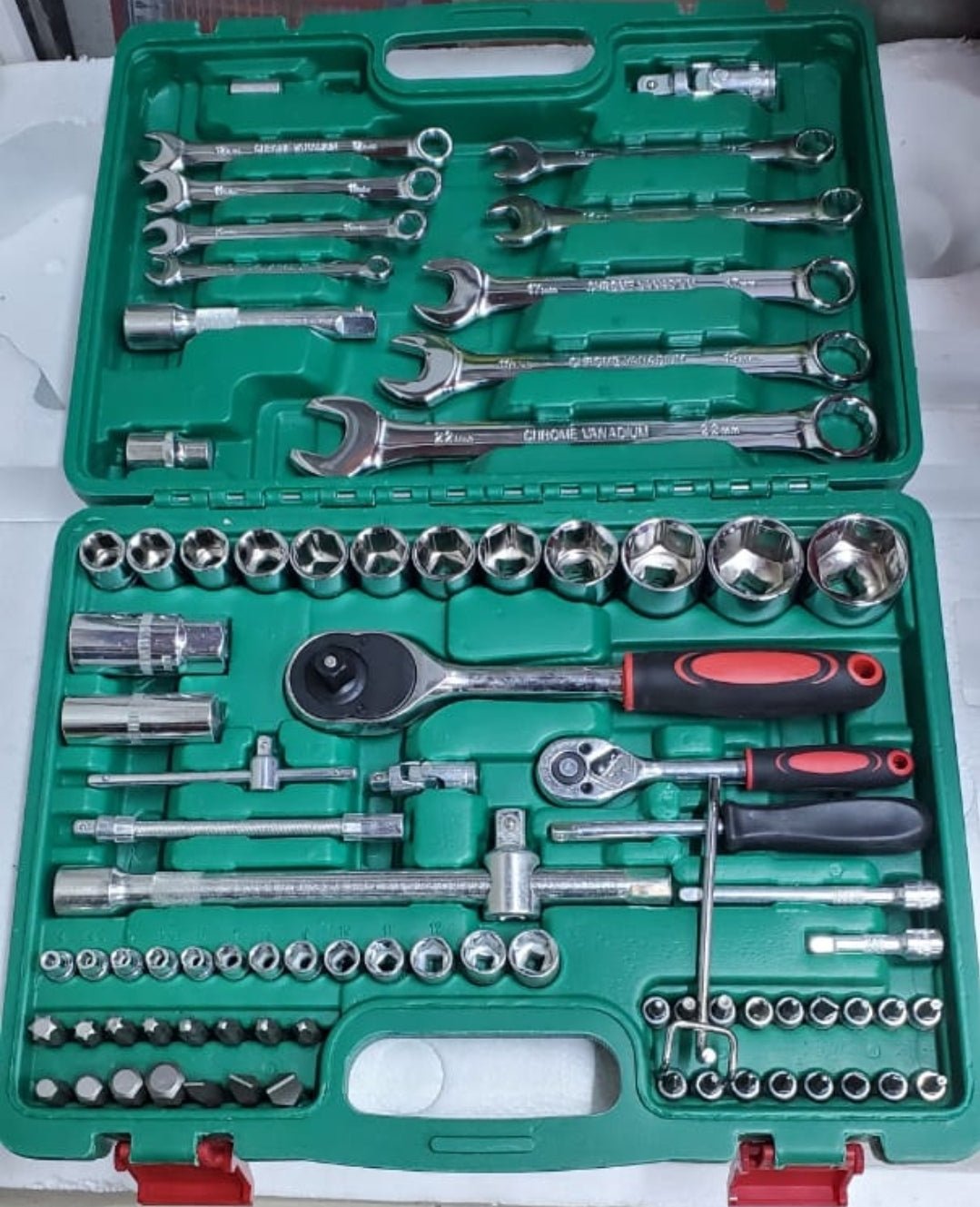 Complete mechanic toolbox set - MASTER SUPPLIES