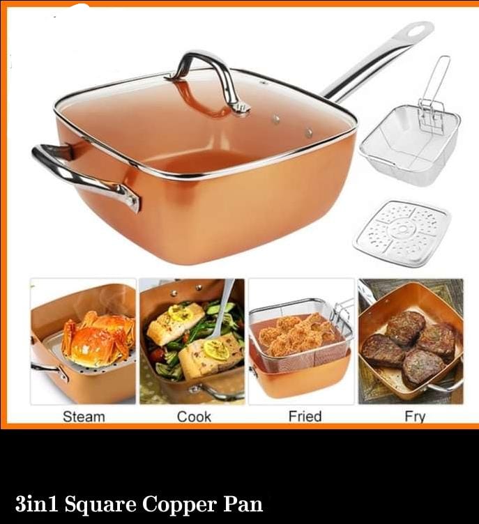 COPPER PAN SET - MASTER SUPPLIES