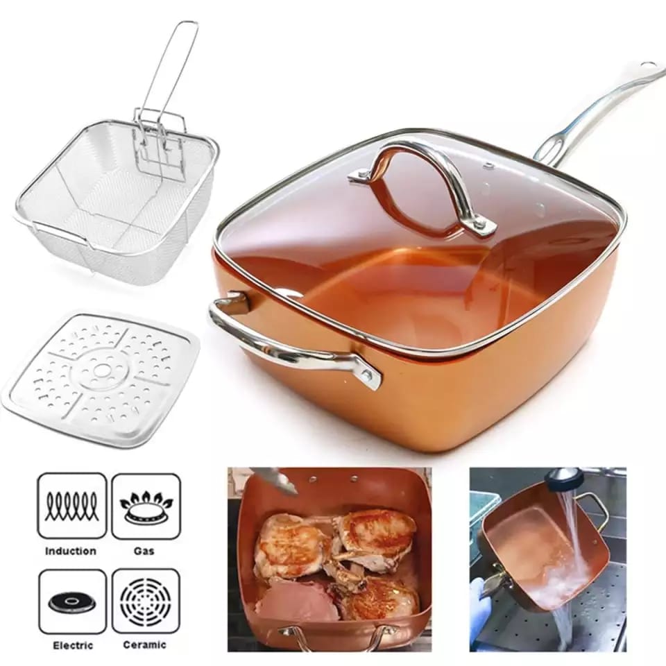 Copper pan set - MASTER SUPPLIES