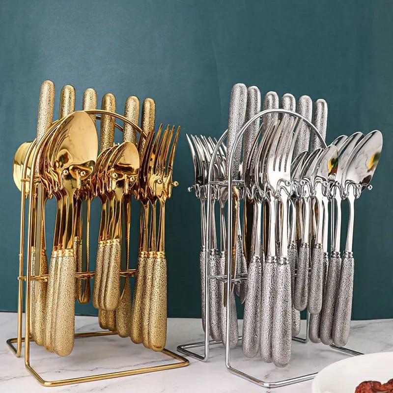 Cutlery set with stand - MASTER SUPPLIES