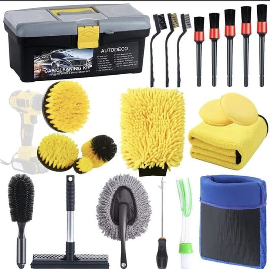 DETAIL CAR CLEANING TOOL KIT - MASTER SUPPLIES