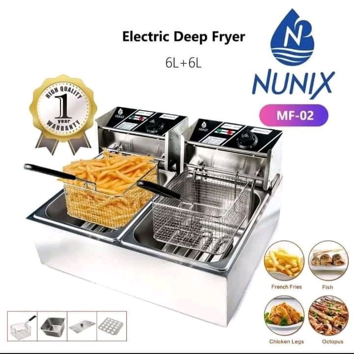 Double deep fryer - MASTER SUPPLIES