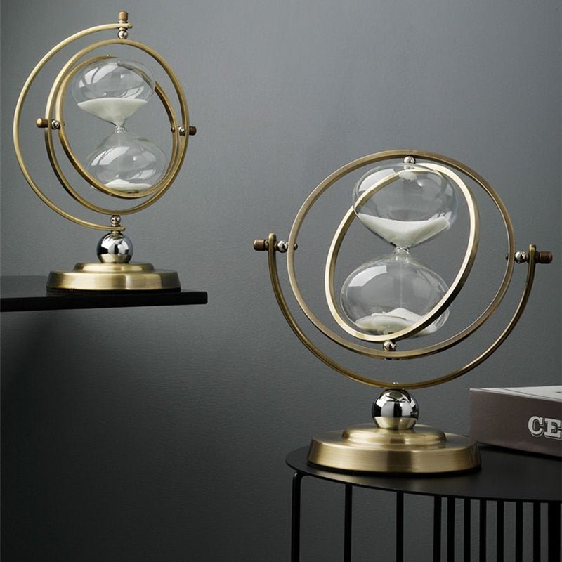 European Retro Globe Hourglass - MASTER SUPPLIES