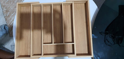 Expandable Bamboo drawer - MASTER SUPPLIES