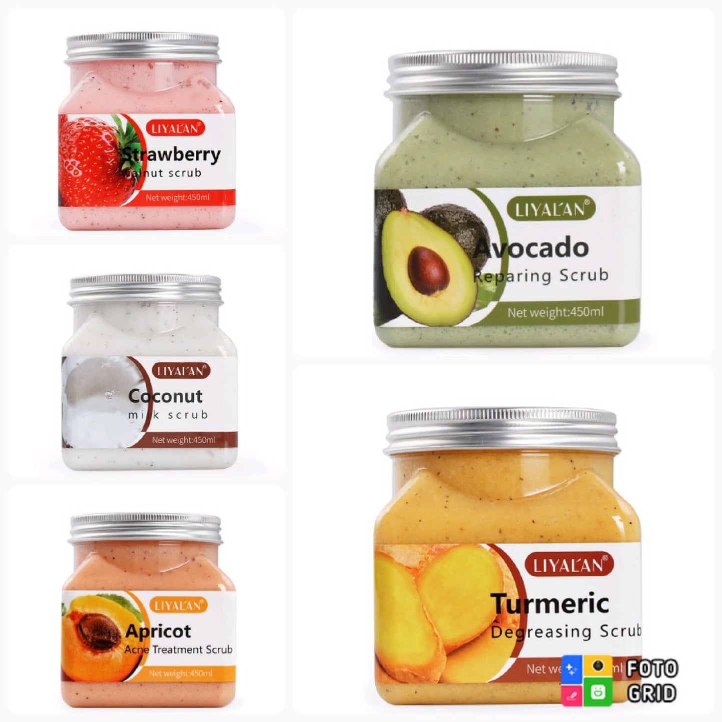 Fruit body scrub - MASTER SUPPLIES