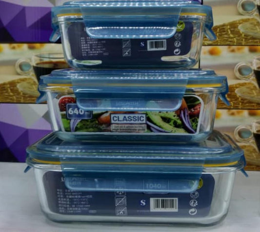 GLASS STORAGE CONTAINERS - MASTER SUPPLIES