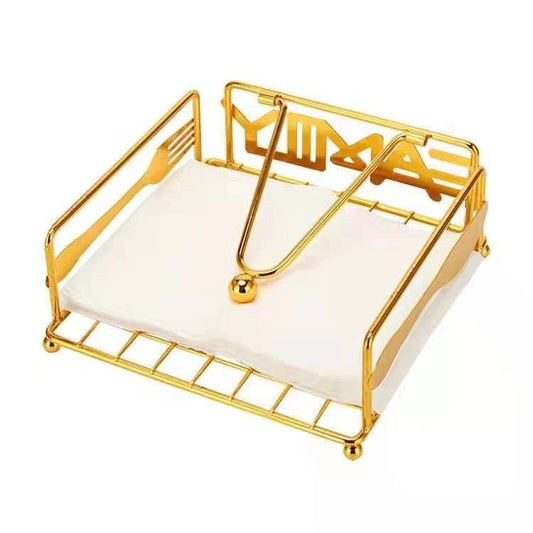 GOLD NAPKIN HOLDER - MASTER SUPPLIES