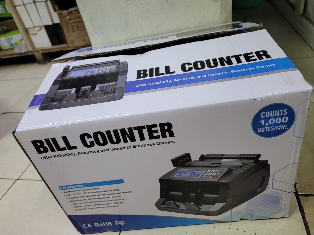 High accuracy money counter - MASTER SUPPLIES